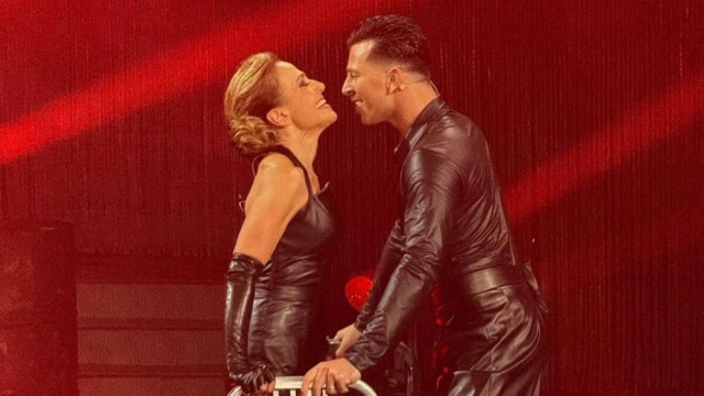 In foto Barbara d&rsquo;Urso e Pasquale Larocca &copy; Rai.