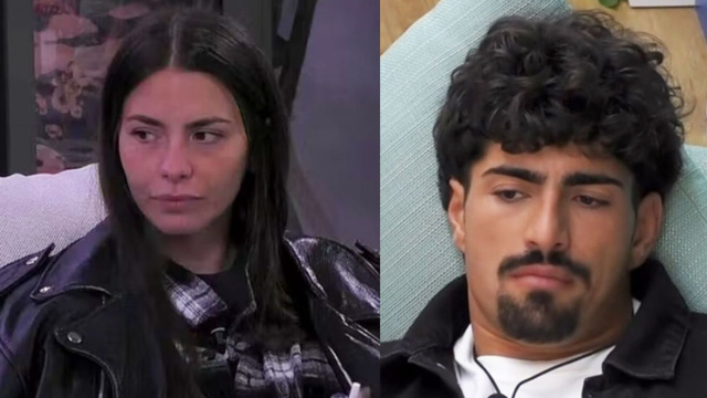Anita Mazzotta e Giulio Carotenuto &copy;Grande Fratello/Mediaset.