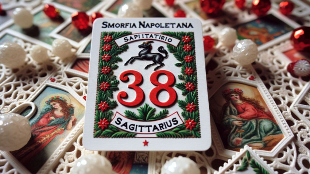Numero 38 della Smorfia napoletana, 'e botte. &copy; Immagine creata con Dall-E