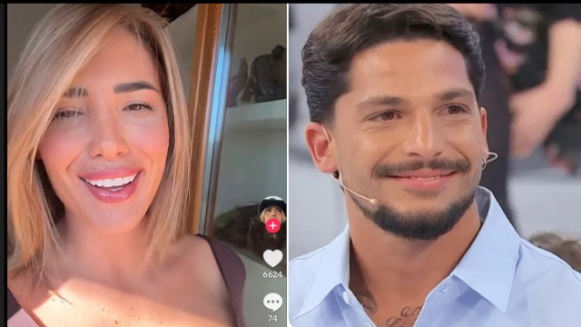 Martina De Ioannon e Gianmarco Steri &copy; TikTok/Canale 5.