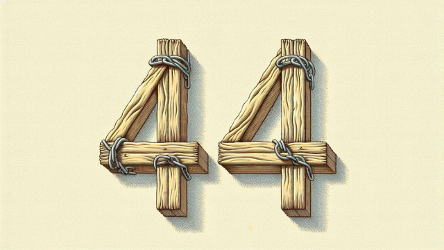 Numero 44 della Smorfia napoletana, prigione associata al Cancro. &copy; Immagine creata con Dall-E