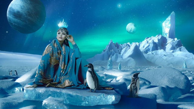 Un mondo fantasy in cui regna la regina dei ghiacci &copy; Pixabay.