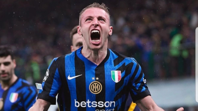 Frattesi con la maglia dell'Inter