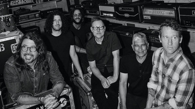 I Foo Fighters in una foto promozionale (&copy; Facebook)