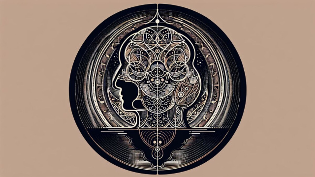 Numero 6 della Smorfia napoletana, chell ca guarda 'nderra. &copy; Immagine creata con Dall-E