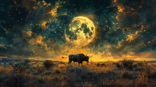 Oroscopo segno zodiacale del Toro - &copy; Pixabay IA.