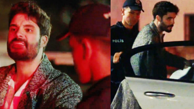 Esat in arresto &copy; La notte nel cuore - Siyah Kalp.