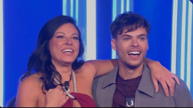 Francesca e Simone al Grande Fratello &copy; Mediaset.