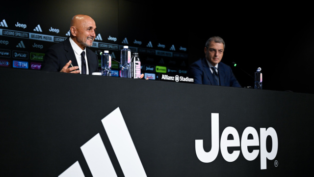 Luciano Spalletti e Damien Comolli. Foto &copy; Juventus