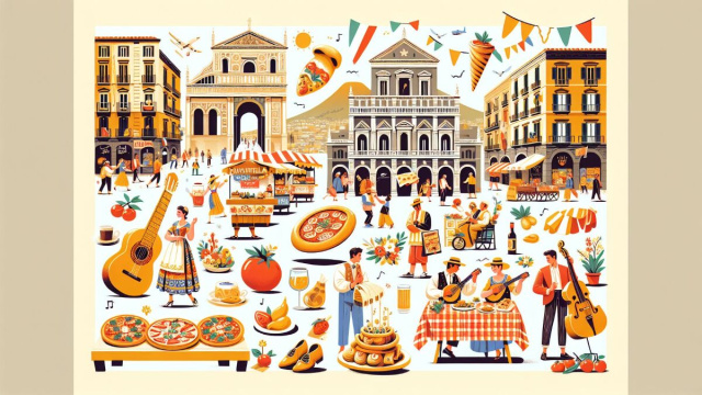 Numero 38 della Smorfia napoletana, 'e mazzate per il Sagittario. &copy; Immagine creata con Dall-E