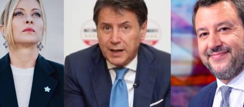 Sondaggi politici: scende Fratelli d’Italia, cresce il Movimento 5 Stelle