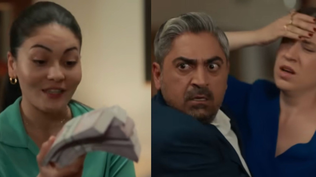 In foto Turkan, Bunyamin e Canan de La notte nel cuore &ndash; &copy; Show Tv.