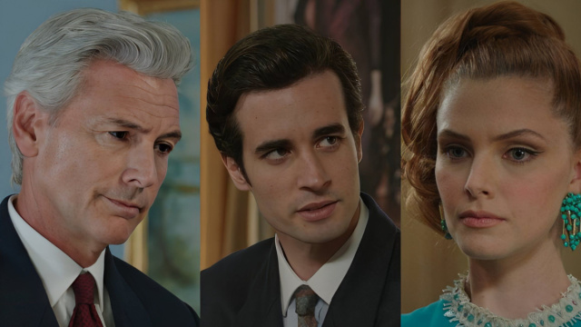 Umberto, Ettore e Odile &ndash; screenshot &copy; Rai.