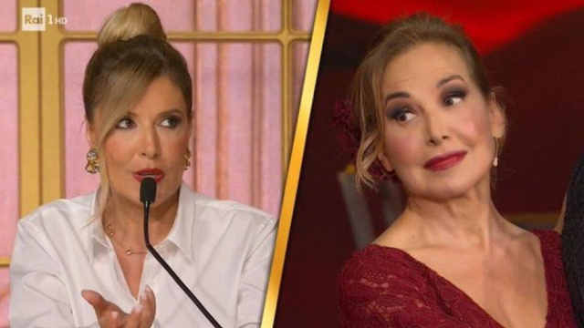 In foto D'Urso e Lucarelli &copy; Rai 1