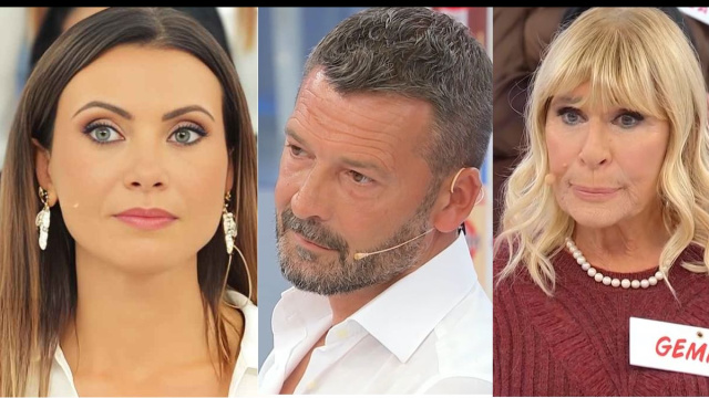 Agnese De Pasquale, Roberto e Gemma Galgani &copy; Canale 5.
