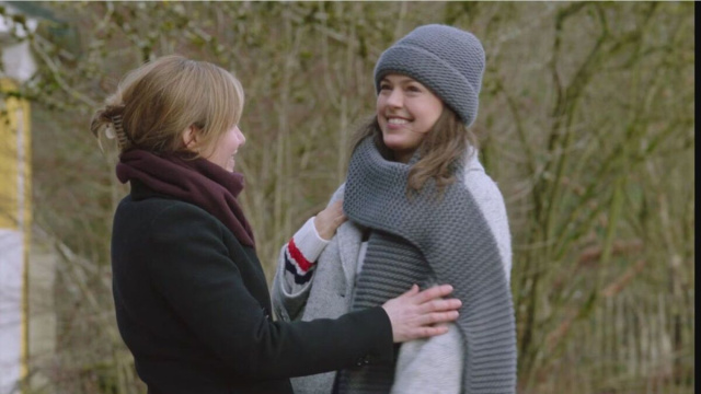 Maxi in una scena di Tempesta d'amore &copy; Mediaset.