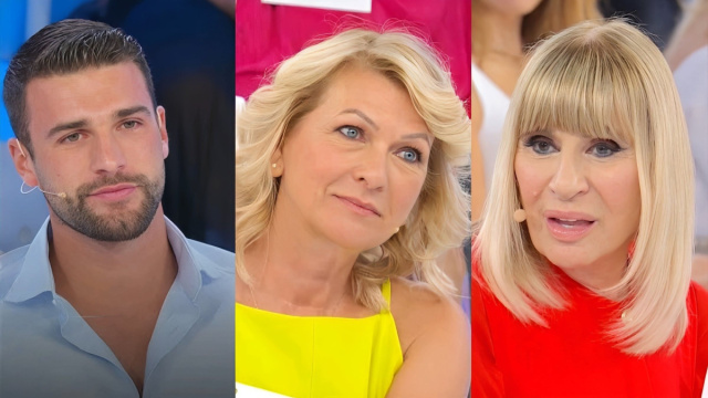 Flavio, Magda e Gemma - screenshot &copy; Canale 5.