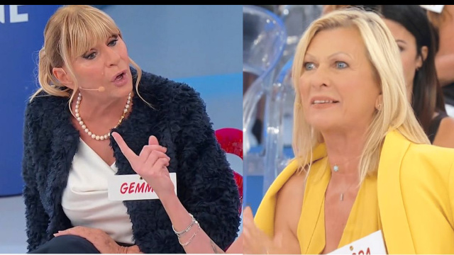 Gemma Galgani e Magda &copy; Canale 5.