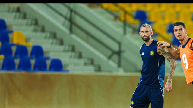 Marcelo Brozovic, centrocampista dell'Al-Nassr. Foto &copy; Al-Nassr.