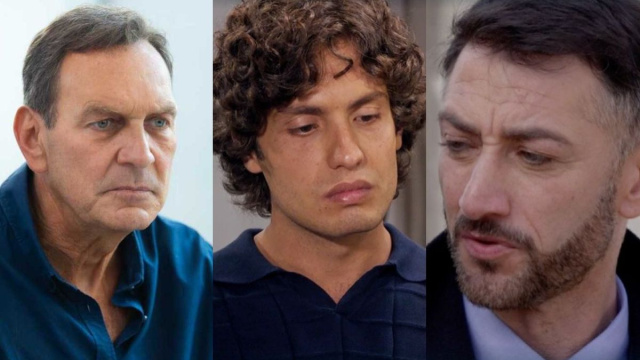 Roberto, Vinicio e Gennaro - screenshot &copy; Rai.