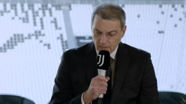 L'AD della Juventus, Damien Comolli - &copy; screenshot Mediaset.