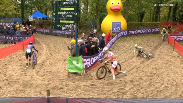 La caduta di Sara Casasola - &copy; Screenshot Eurosport