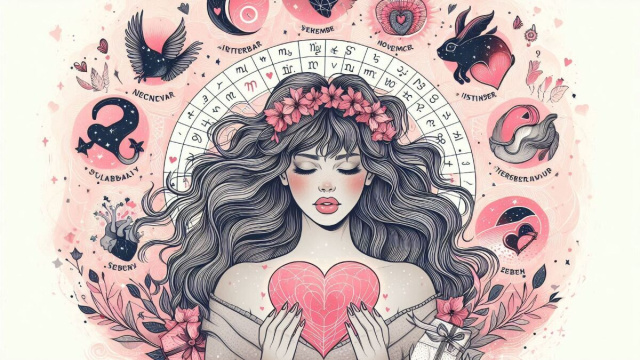 Oroscopo e amore &ndash; immagine generata con &copy; AI Copilot.