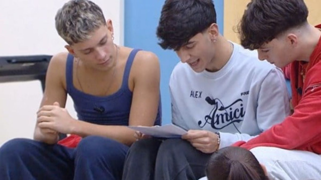 Alessio, Alex e Pierpaolo - screenshot &copy; Canale 5
