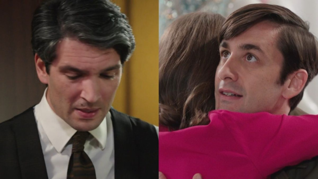 Roberto, Caterina e Mario - screenshot &copy; Rai