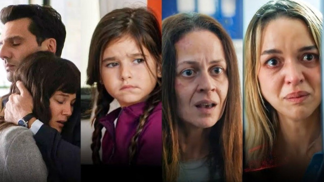 Ilgaz, Ceylin, Mercan, Filiz e Dilek - screenshot &copy; Segreti di famiglia