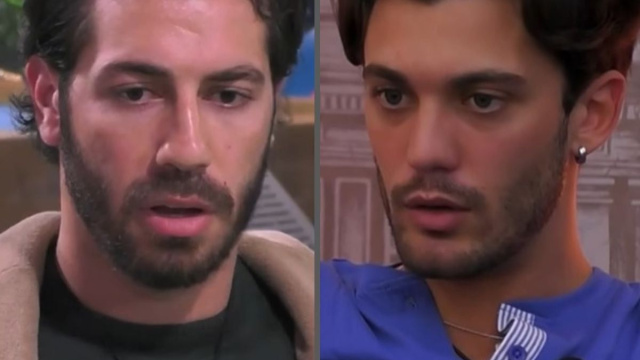 In foto Omer e Jonas, concorrenti del Grande Fratello &copy; Mediaset.