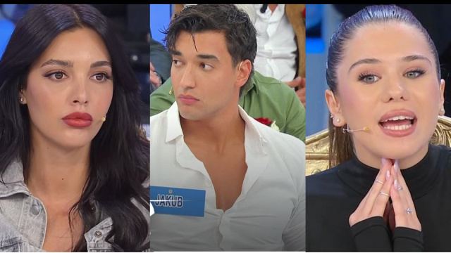 Sara Gaudenzi, Jakub Bakkour e Cristiana Anania &copy; Canale 5.