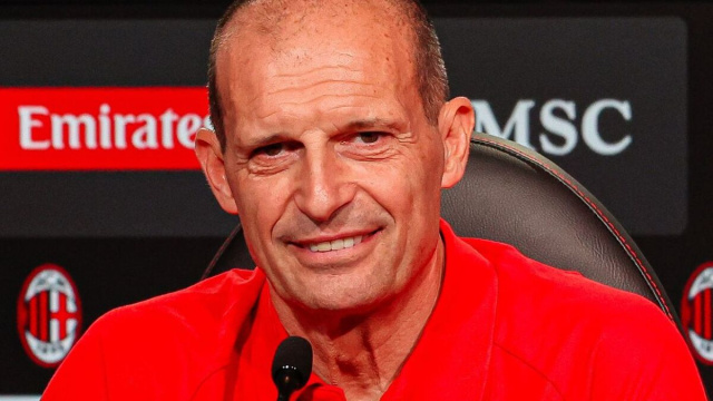 Massimiliano Allegri, allenatore del Milan. Foto &copy; Milan