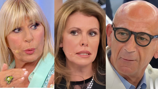 Gemma Galgani, Cinzia Paolini e Rocco Bruno &copy; Canale 5.