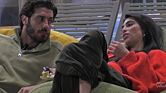 Omer Elomari e Rasha Younes &copy; Grande Fratello / Mediaset.