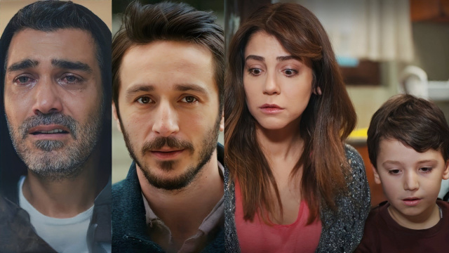 Sarp, Emre, Ceyda e Arda - screenshot &copy; La forza di una donna