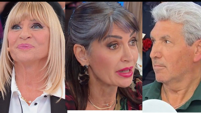 Gemma Galgani, Barbara De Santi e Mario Lenti &copy; Canale 5.
