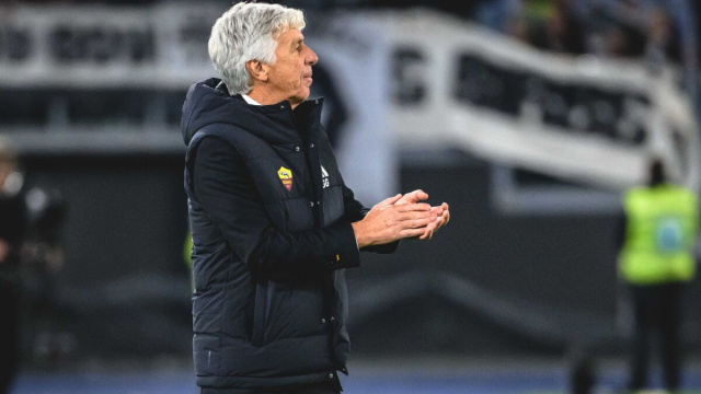 Gian Piero Gasperini, allenatore della Roma. Foto &copy; Roma