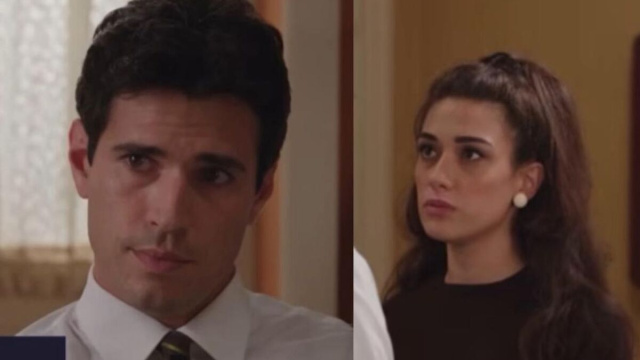 In foto Matteo e Rosa nella soap &copy; Rai 1.