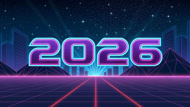 Locandina per l'oroscopo dell'anno 2026 - &copy; Pixabay IA.