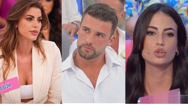 Nicole, Flavio Ubirti e Martina &copy; Canale 5.