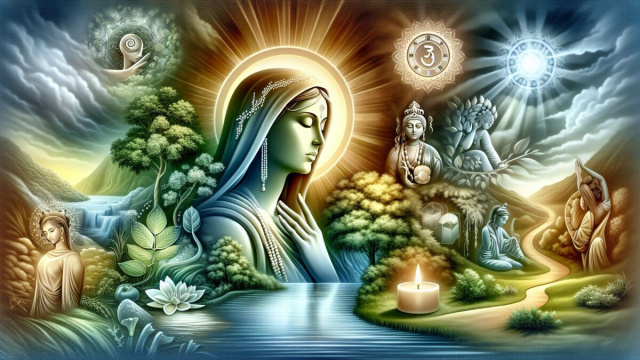 Numero 8 della Smorfia napoletana, 'a Maronna. &copy; Immagine creata con Dall-E