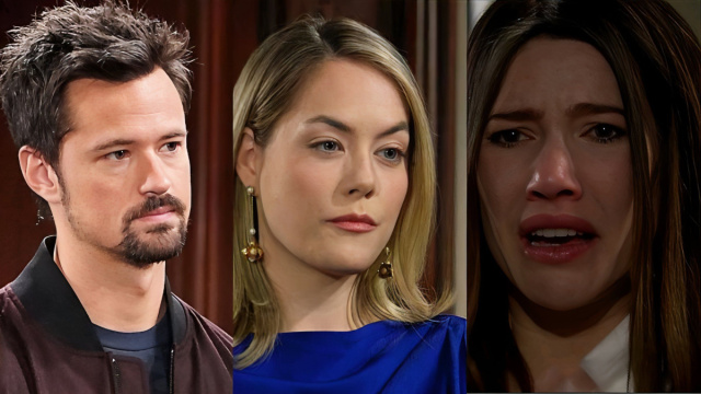 Thomas, Hope e Steffy - screenshot &copy; Beautiful.