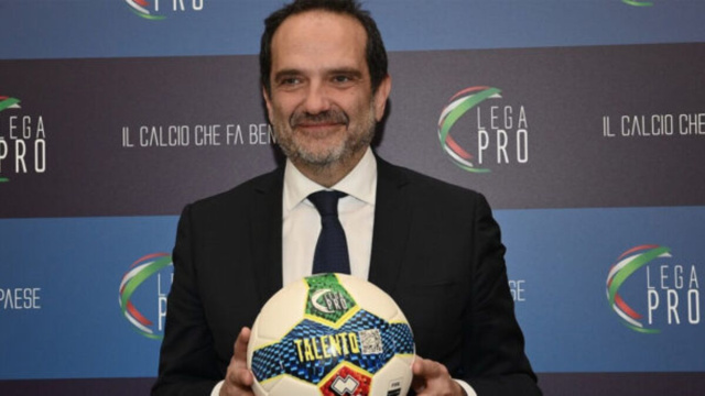 Il presidente della Lega Pro Marani &copy; foto pagina Facebook Lega Pro