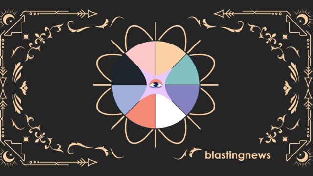 Illustrazione ispirata all&rsquo;arcano maggiore della Ruota della Fortuna. &copy; Blasting News