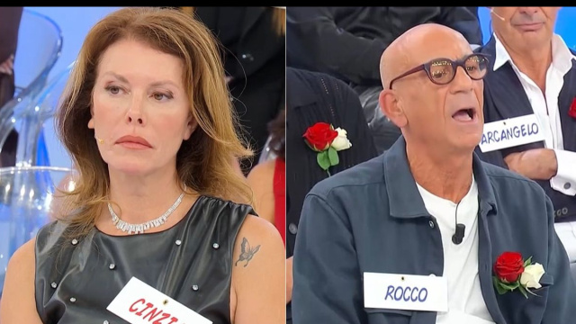 Cinzia Paolini e Rocco Bruno &copy; Canale 5.