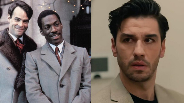 Dan Aykroyd ed Eddie Murphy in Una poltrona per due e Nuh de La notte nel cuore &copy; Mediaset.