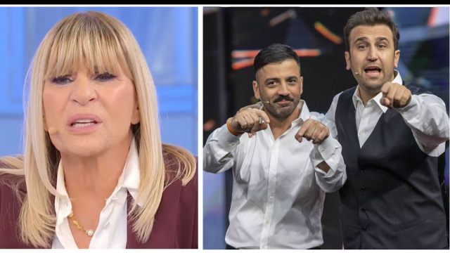 Gemma Galgani, Pio e Amedeo &copy; Canale 5.