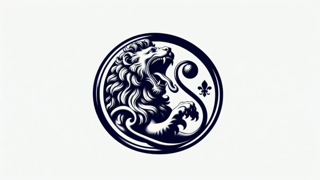 Numero 19 della Smorfia napoletana, 'a risata, per il Leone. &copy; Immagine creata con Dall-E