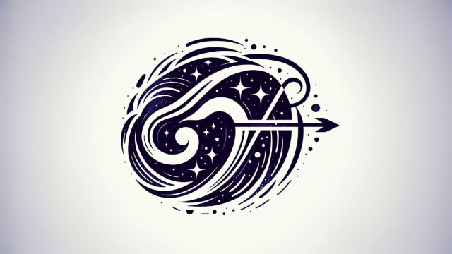 Numero 65 della Smorfia napoletana, 'o chianto per il Sagittario. &copy; Immagine creata con Dall-E